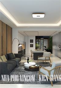 Mẫu thiết kế nội thất nhà phố Vincom - Rạch giá Kiên Giang
