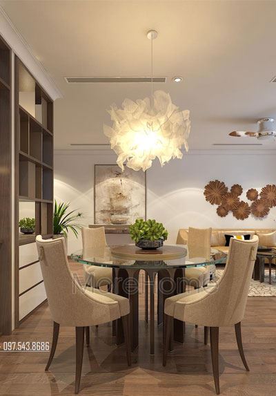 Mẫu thiết kế nội thất chung cư Gardennia - anh Hải