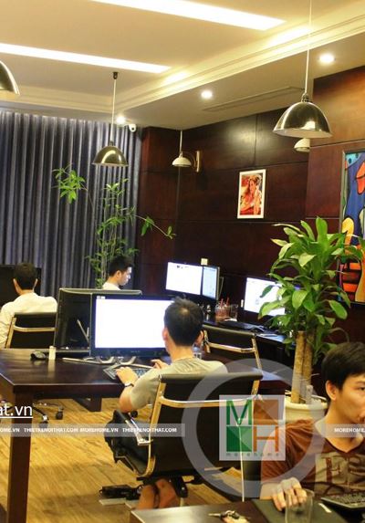 Thi công nội thất văn phòng tại Royal City - Mr Tuấn