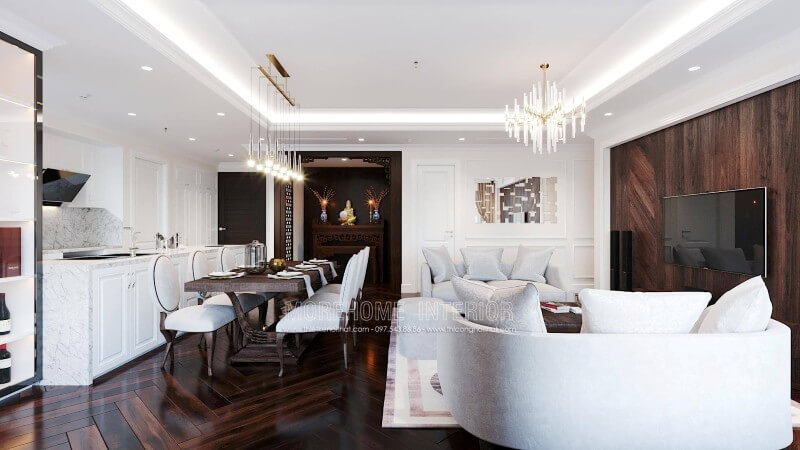 Trang trí nội thất phòng khách chung cư đẳng cấp và tiện nghi Tham khảo các mẫu thiết kế phòng khách độc đáo