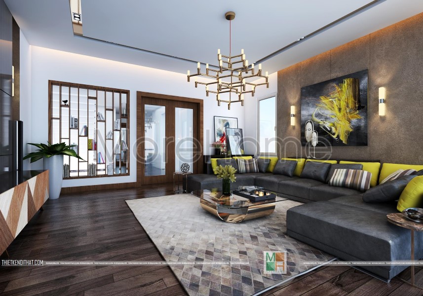 Thiết kế nội thất nhà ống 5 tầng mới nhất