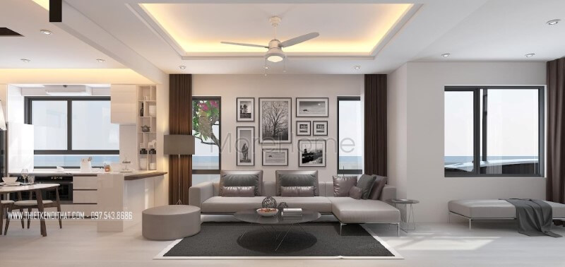 Phòng khách hiện đại, thông thoáng ý tưởng độc đáo cho không gian biệt thự, nhà phố. Thiết kế phòng khách độc đáo