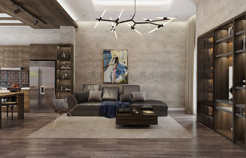Thiết kế nội thất phòng khách đẹp với mẫu sofa hiện đại tạo điểm nhấn cho căn phòng Lựa chọn những mẫu thiết kế phòng khách đẹp cuốn hút