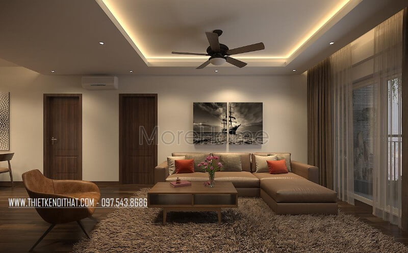  Bố trí nội thất nhà ống