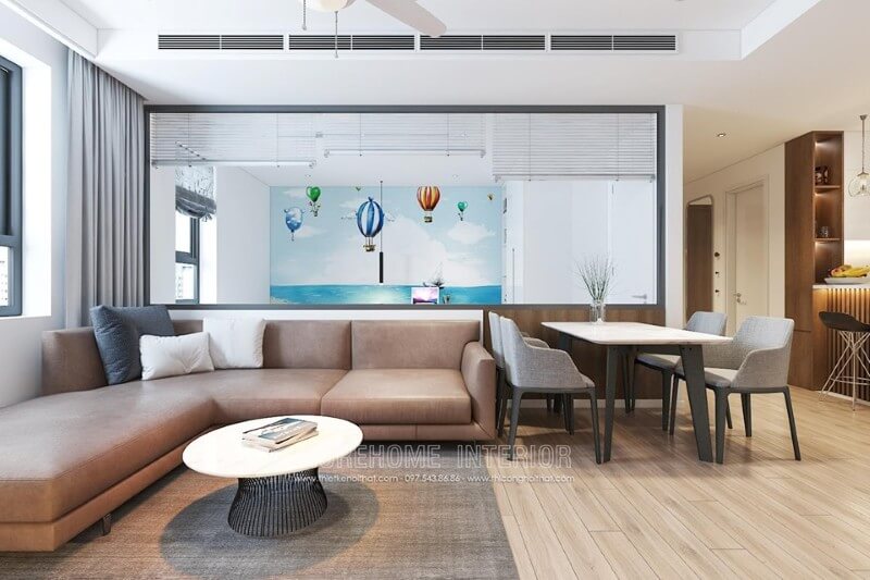 Trang trí nội thất phòng khách chung cư đơn giản nhưng đẹp mắt Top các mẫu trang trí phòng khách ấn tượng