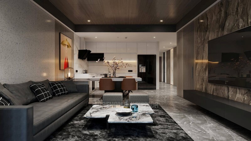 Mẫu thiết kế phòng khách chung cư đơn giản Top các mẫu trang trí phòng khách ấn tượng