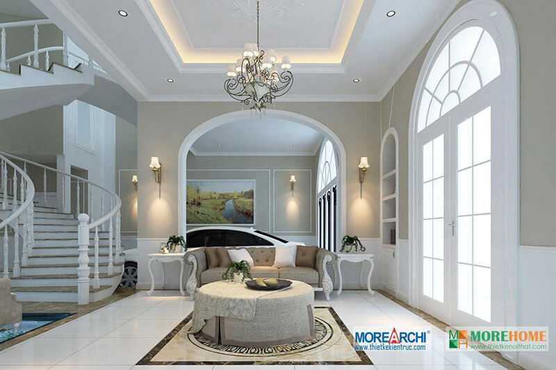 thiết kế phòng khách